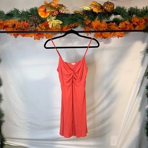 Burnt orange dress from garage, size small
